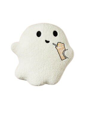 Tim Hortons Ghost Pillow Coffee Shop Canada Halloween NEW Sealed 2024